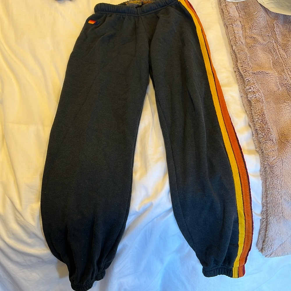 Aviator Nation stripe sweatpants